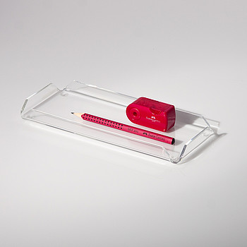 Acrylic pen tray