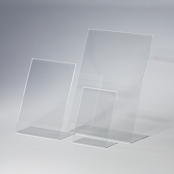 Acrylglas L- Aufsteller
