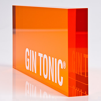 Brand display „Gin tonic“
