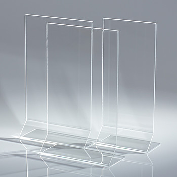 Acrylic glass display Z-base