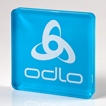 Logoaufsteller „Odlo“