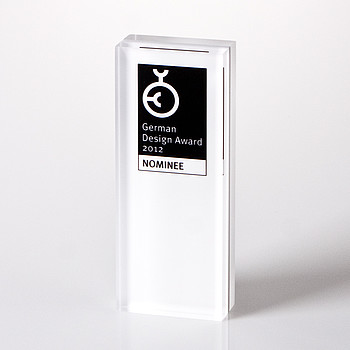 Acrylpokal „German Design Award“