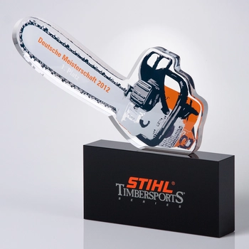 Award aus Acrylglas „Stihl“