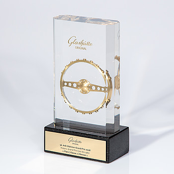 Award „Glashütte“ made of acrylic glass