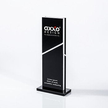 Acrylic and plexiglass award "pylon V2"