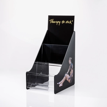 Display made of acrylic glass / Plexiglas "Thekendisplay"