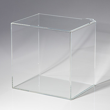 Protective cover made of clear acrylic glass