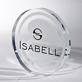Marken-und Logoaufsteller "Isabell"