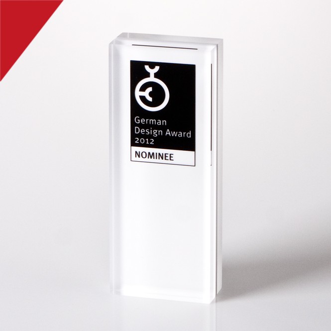 Acrylpokal „German Design Award“