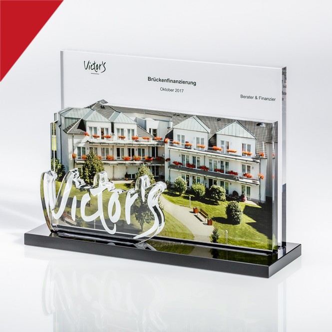 Tombstone aus Acrylglas / Plexiglas "Victor`s"