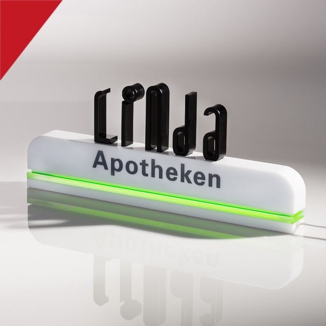 Display aus Acrylglas / Plexiglas® "Linda"
