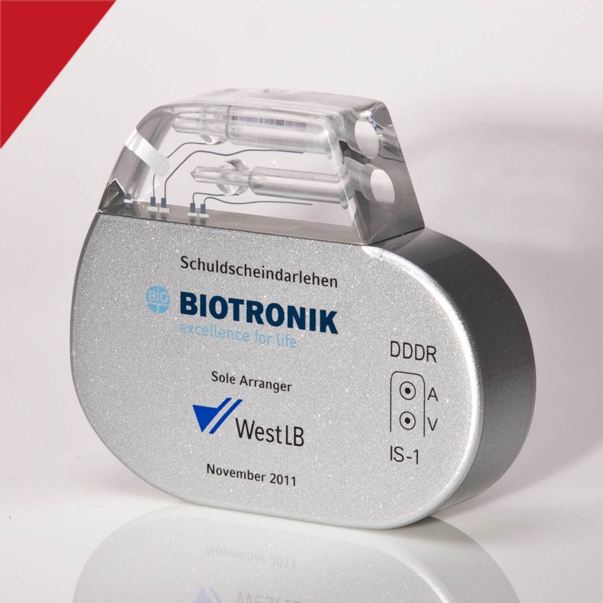 axxo S+P - Financial Tombstone „Herzschrittmacher“