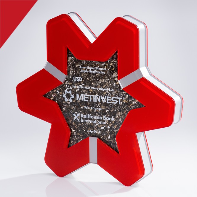 Tombstone aus Acrylglas „Metinvest“